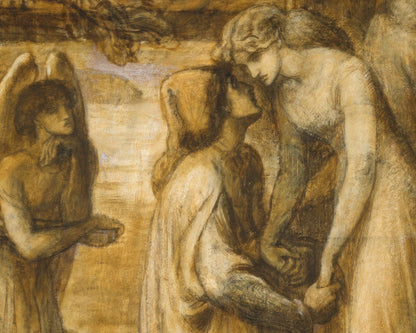 Dante Gabriel Rossetti "The Boat of Love" (c.1877) - Mabon Gallery