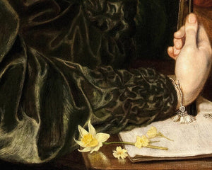 Dante Gabriel Rossetti "Veronica Veronese" (c.1872) - Mabon Gallery