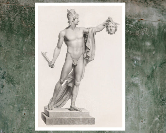 Domenico Marchetti "Perseus with the Head of Medusa" (c.1811) - Mabon Gallery