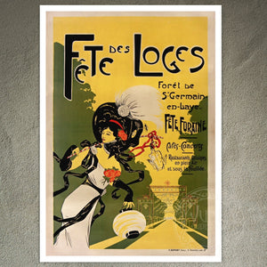 E. Thouzellier "Fête des Loges" (c.1911) Belle Époque Advertising Poster - Mabon Gallery