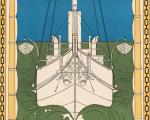 E.B Wells "Mrs Cliff's Yacht" (c.1900) - Mabon Gallery