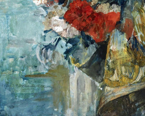 Edgard Maxence "Faunesse Entourée de Fleurs" (c.1900) - Mabon Gallery