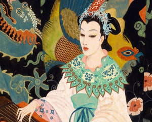 Edmund Dulac "Princess Badroulboudour" (c.1925) - Mabon Gallery