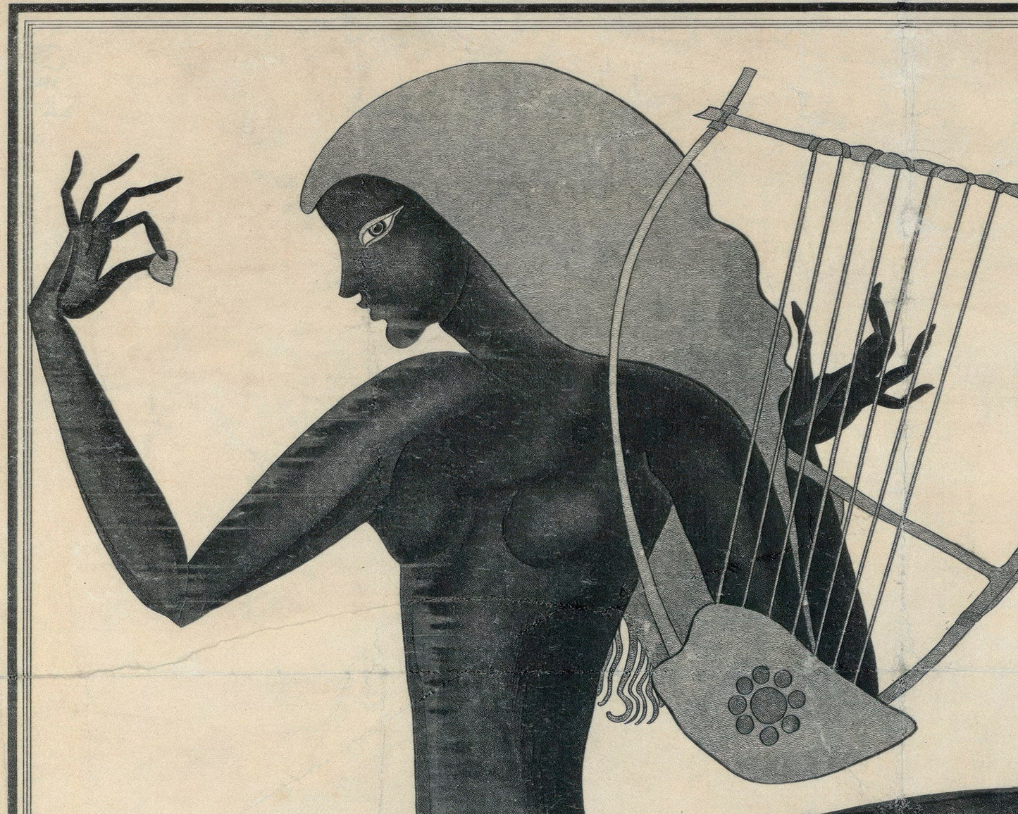 Edmund Dulac "Salzburg Mozarteum - Concert Festival 1924" Vintage Advertising Poster - Mabon Gallery