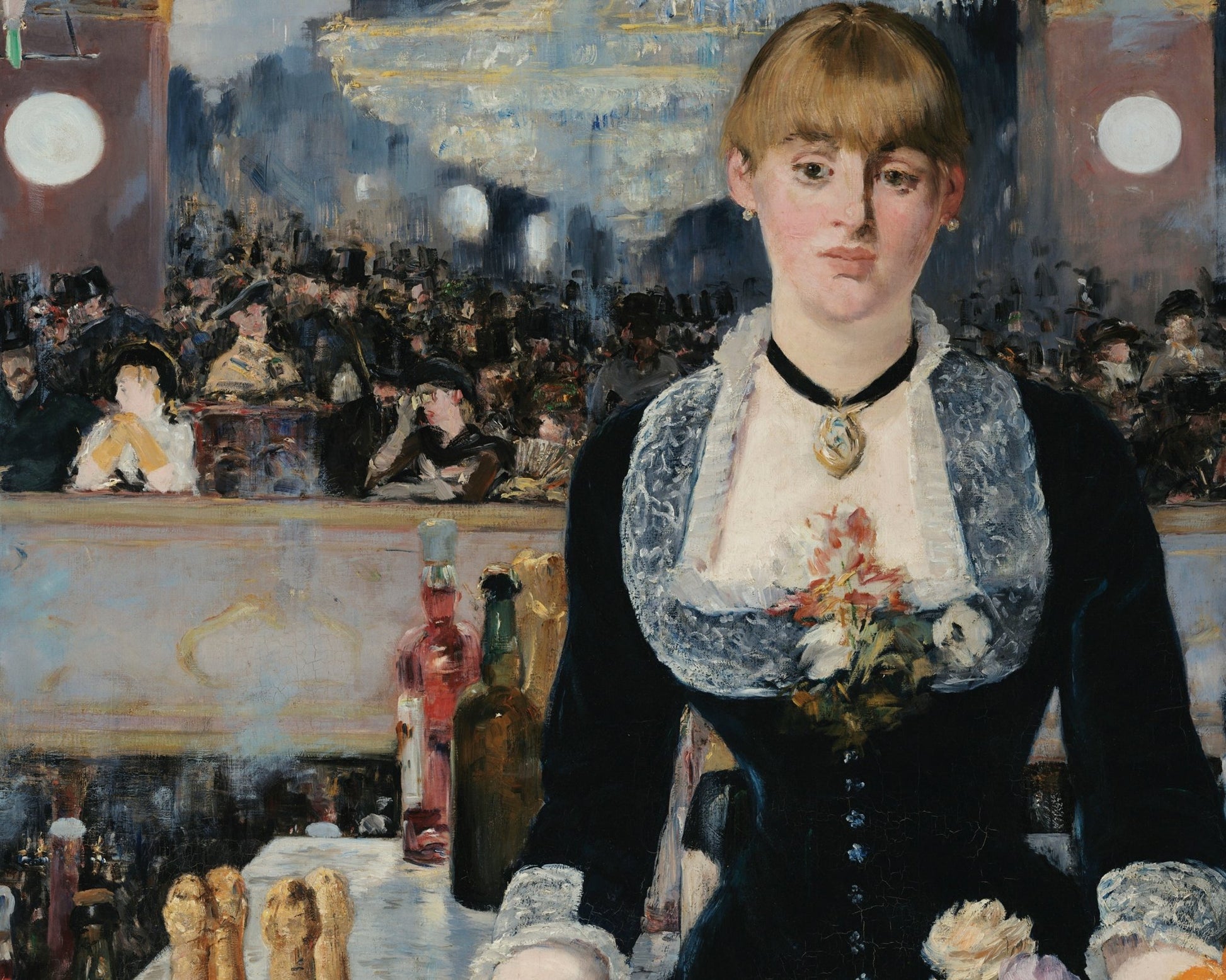 Édouard Manet "A Bar at the Folies - Bergère" (c.1882) - Mabon Gallery