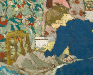 Édouard Vuillard "Marie Bent Over Her Needlework" (c.1892) - Mabon Gallery