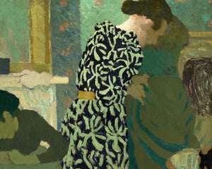 Édouard Vuillard "The Flowered Dress" (c.1891) - Mabon Gallery