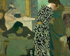 Édouard Vuillard "The Flowered Dress" (c.1891) - Mabon Gallery