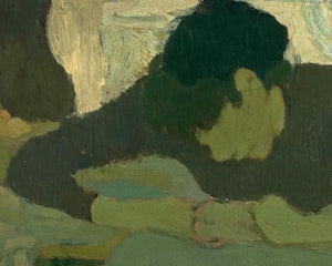 Édouard Vuillard "The Flowered Dress" (c.1891) - Mabon Gallery