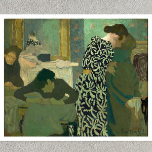 Édouard Vuillard "The Flowered Dress" (c.1891) - Mabon Gallery