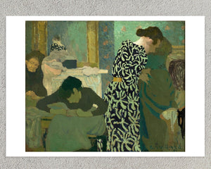 Édouard Vuillard "The Flowered Dress" (c.1891) - Mabon Gallery