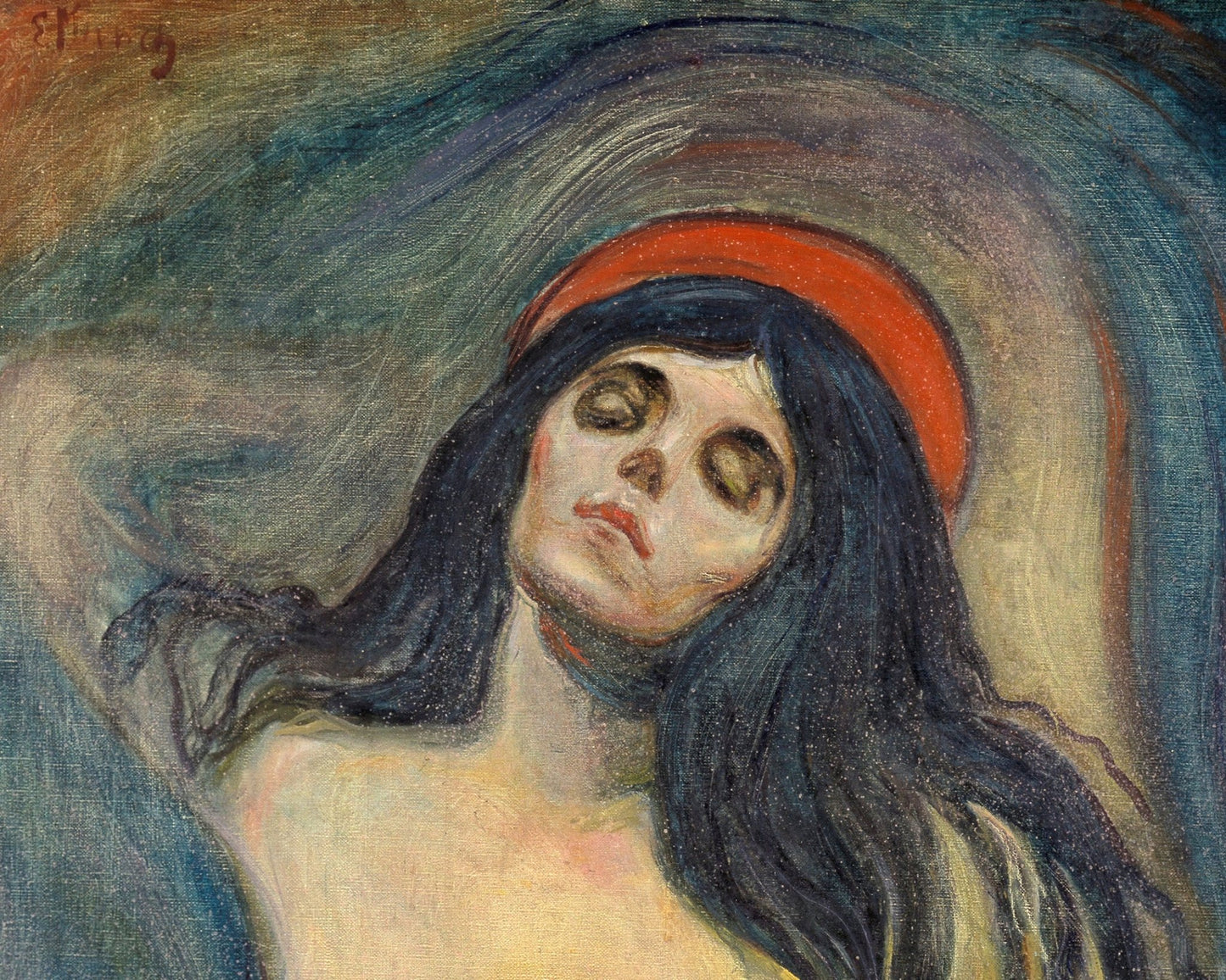 Edvard Munch "Madonna" (c.1894) - Mabon Gallery