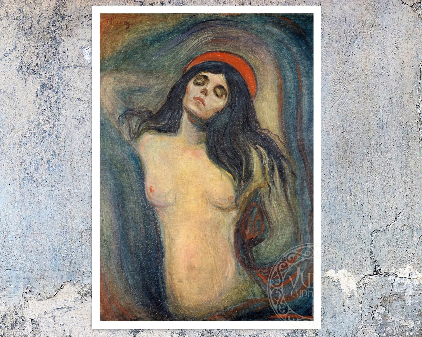 Edvard Munch "Madonna" (c.1894) - Mabon Gallery