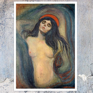 Edvard Munch "Madonna" (c.1894) - Mabon Gallery