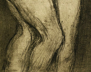 Edvard Munch "The Kiss" (c.1895) - Mabon Gallery