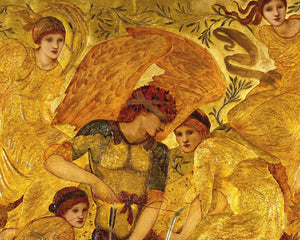 Edward Burne - Jones "Cupid's Hunting Fields" (c.1880) - Mabon Gallery