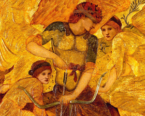 Edward Burne - Jones "Cupid's Hunting Fields" (c.1880) - Mabon Gallery