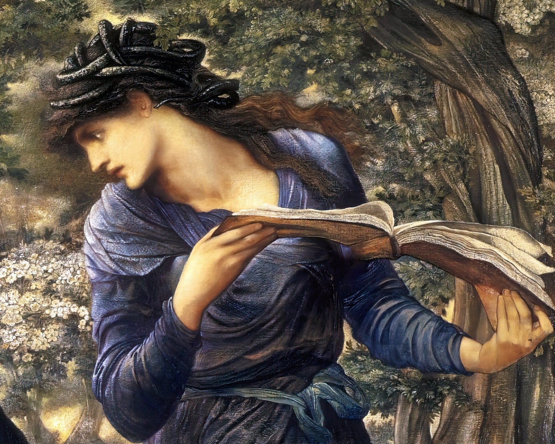 Edward Burne - Jones "The Beguiling of Merlin" (1872 - 1877) - Mabon Gallery