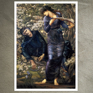 Edward Burne - Jones "The Beguiling of Merlin" (1872 - 1877) - Mabon Gallery