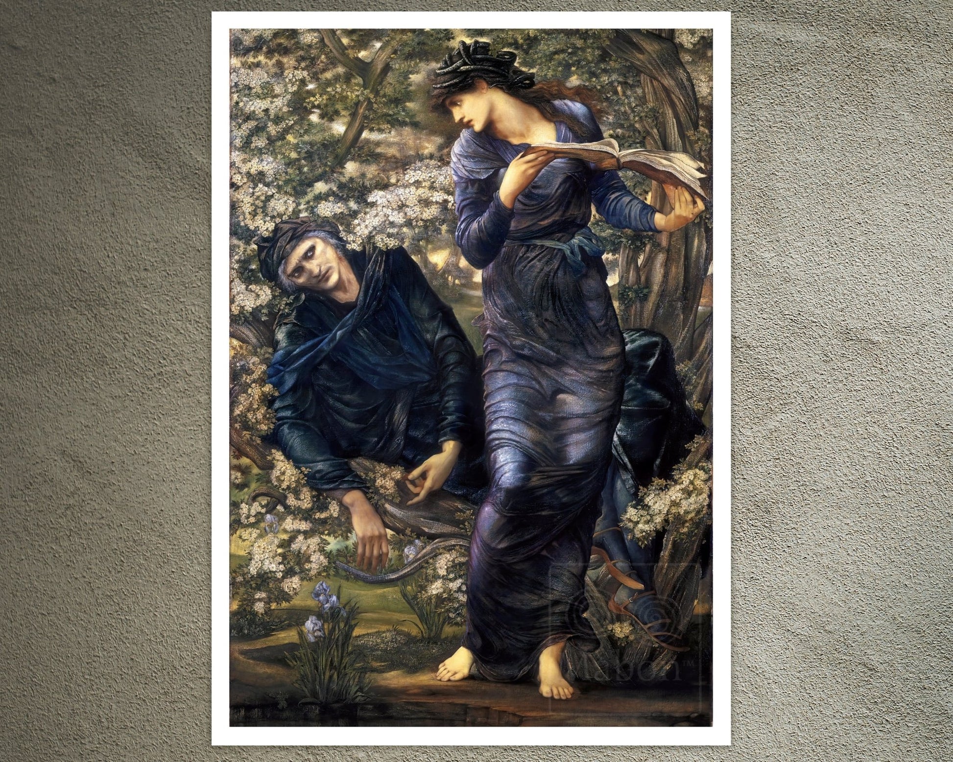 Edward Burne - Jones "The Beguiling of Merlin" (1872 - 1877) - Mabon Gallery