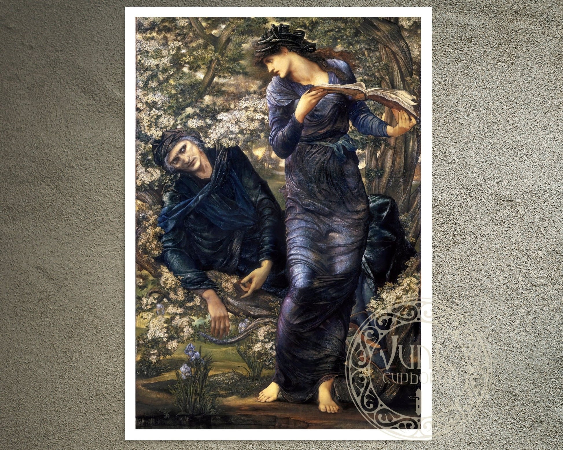 Edward Burne - Jones "The Beguiling of Merlin" (1872 - 1877) - Mabon Gallery