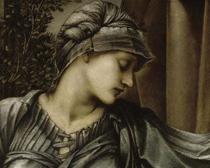 Edward Burne - Jones "The Wheel of Fortune (Detail)" (c.1883) - Mabon Gallery