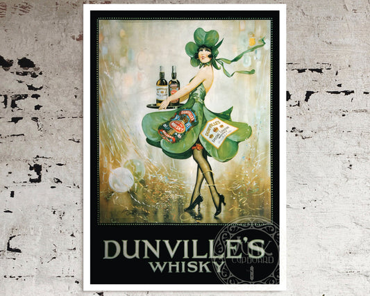 Edward Cole "Dunville's Whisky" (c.1900) - Mabon Gallery