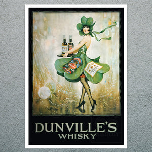Edward Cole "Dunville's Whisky" (c.1900) - Mabon Gallery