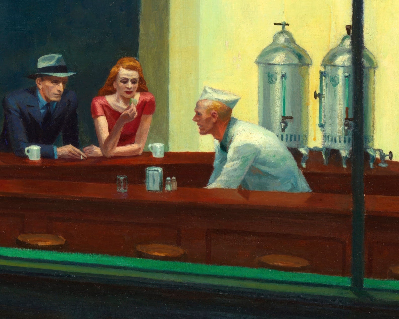 Edward Hopper “Nighthawks” (c.1942) - Mabon Gallery