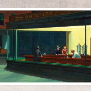 Edward Hopper “Nighthawks” (c.1942) - Mabon Gallery