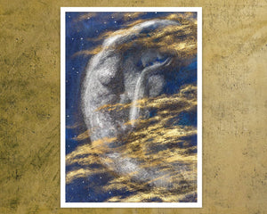 Edward Robert Hughes "Weary Moon" (c.1911) - Mabon Gallery