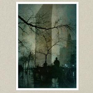 Edward Steichen "The Flatiron Building" (c.1904) Vintage Photograph - Mabon Gallery