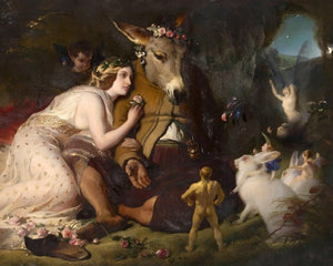 Edwin Henry Landseer "Scene from A Midsummer Night's Dream" (c. 1850) - Mabon Gallery