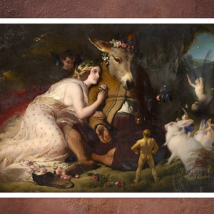 Edwin Henry Landseer "Scene from A Midsummer Night's Dream" (c. 1850) - Mabon Gallery