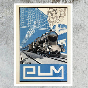 Émile André Schefer "PLM ( Côte d'Azur )" (c.1930) - Mabon Gallery