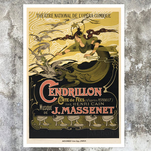 Émile Bertrand "Cendrillon"(c.1899) Jules Massenet Opera - Mabon Gallery