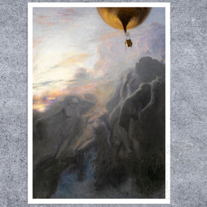 Émile Friant "Voyage to Infinity" (c.1899) - Mabon Gallery