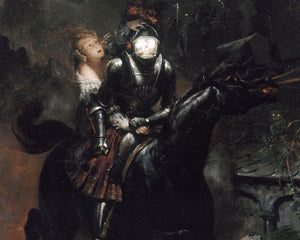 Émile Jean - Horace Vernet "The Dead Travel Fast" (c.1839) The Gothic Ballad of Lénore - Mabon Gallery