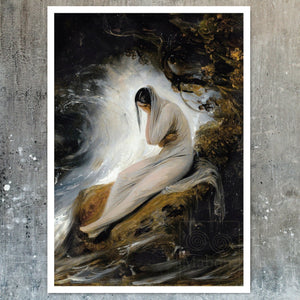 Émile Jean - Horace Vernet "The Maiden's Lament" (c.1830) - Mabon Gallery