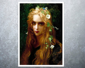 Ernest Hébert "Ophelia" (c.1876) - Mabon Gallery