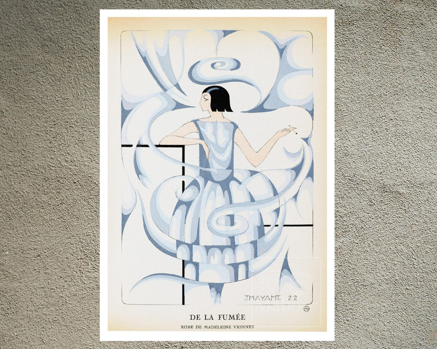 Ernesto Michahelles (Thayaht) "De la Fumée" (c.1922) - Mabon Gallery