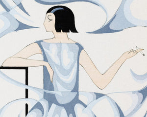 Ernesto Michahelles (Thayaht) "De la Fumée" (c.1922) - Mabon Gallery