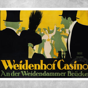 Ernst Lübbert "Weidenhof Casino" (1913) - Mabon Gallery