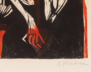 Ernst Ludwig Kirchner "Battles. The Agonies of Love" (c.1915) - Mabon Gallery