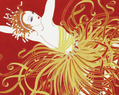 Erté "Harpers Bazar, November 1920" Magazine Cover Artwork - Mabon Gallery