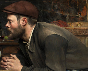 Eugène Buland "Parental Bliss" (c.1923) - Mabon Gallery