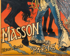 Eugène Grasset "Chocolat Mexicain - Paris" (c.1892) - Mabon Gallery
