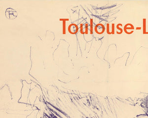 Exhibition Poster "Toulouse-Lautrec, Dresden 23.11.64 - 13.2.65" (c.1964) - Mabon Gallery