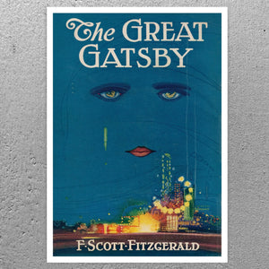 F. Scott Fitzgerald "The Great Gatsby" (c.1925) First Edition Cover Illustration, Francis Cugat - Mabon Gallery
