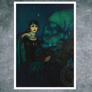 Federico Beltrán Masses "Pola Negri y Rudolph Valentino" (c.1925) - Mabon Gallery